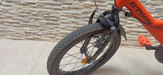 Bicicleta infantil BTWIN 16 naranja