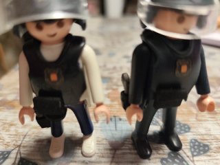 Pareja Figuras Mossos TEDAX