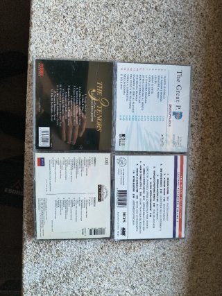 Lote 26 CDs Ópera: Carmen, Aida, Don Giovanni