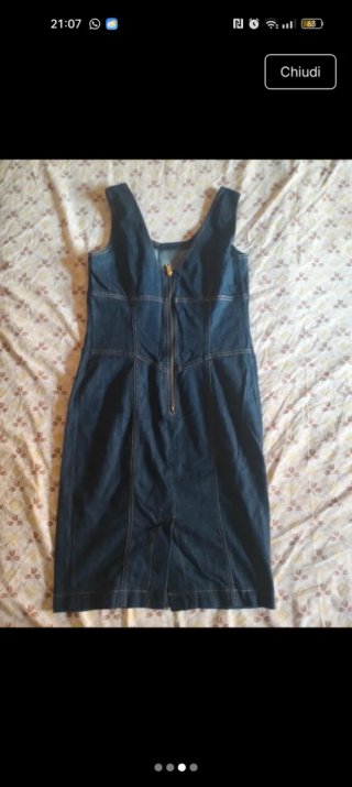 Tubino denim Luisa Spagnoli