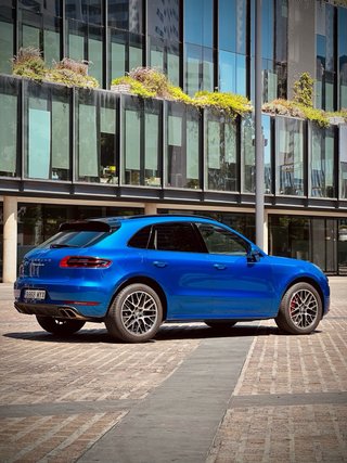 Porsche Macan Turbo Azul 2015 Garantia