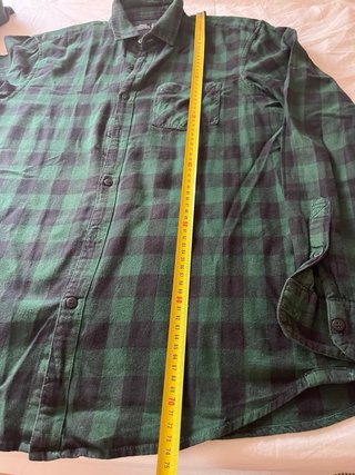 Camisa cuadros Pull&Bear M
