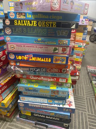 Lote Juegos de Mesa Clásicos Sin Estrenar