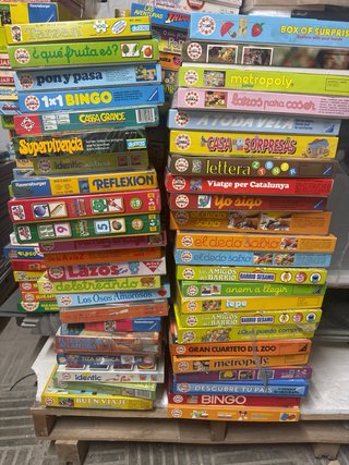 Lote Juegos de Mesa Clásicos Sin Estrenar