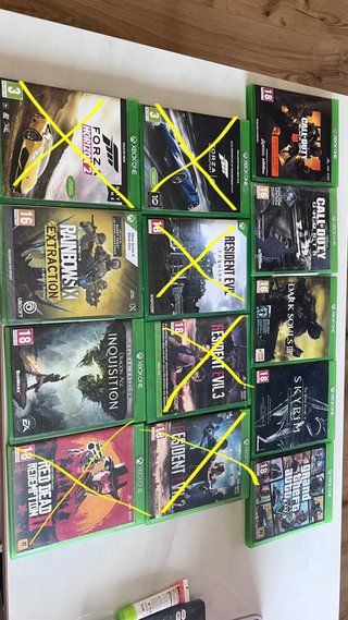Lote Juegos Xbox One