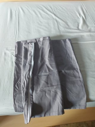Sábana encimera gris con diseño con funda almohada
