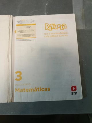 Matemáticas 3 secundaria Revuela