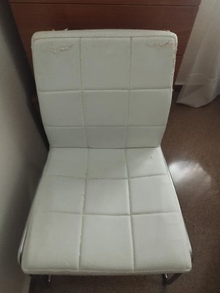 6 Sillas Comedor Polipiel Blancas