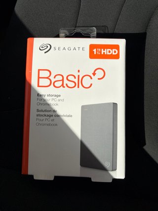 Disco Duro Externo Seagate 1TB USB