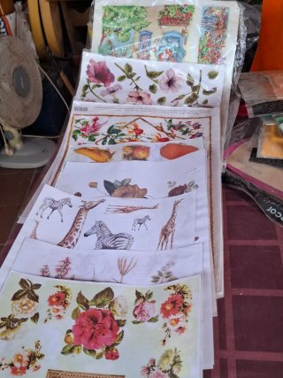 Papeles para decoupage - Navidad y más