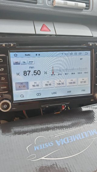 Autoradio Android 7 VW Golf/Passat