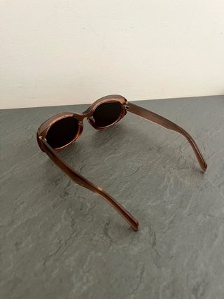 Occhiali da sole vintage marroni