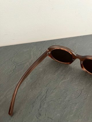 Occhiali da sole vintage marroni