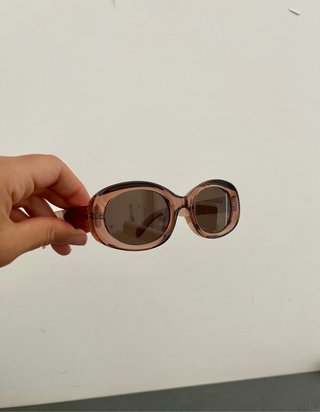 Occhiali da sole vintage marroni