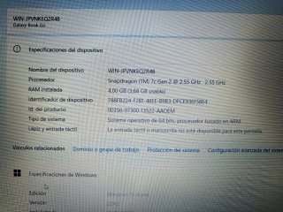 Portátil Samsung Galaxy Book Go 14