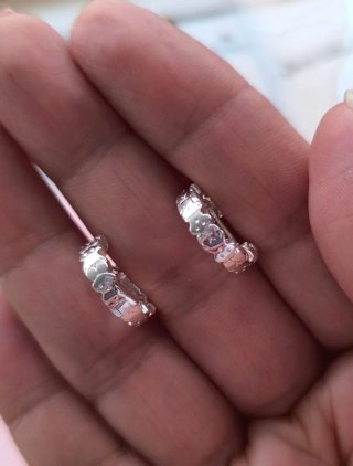 Pendientes Tous Aro Pequeño Plata