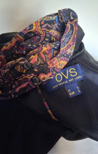 Vestito donna fantasia paisley multicolor