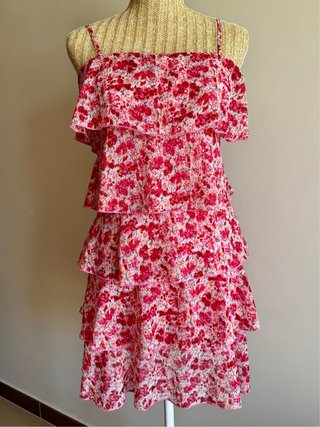 Vestido Fiesta NUEVO de Loavies Floral Rosa - XS/S