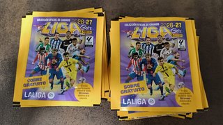 Cambio sobres Liga Este Panini x misfaltas Mundial