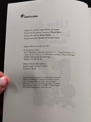 Llibre de les bèsties