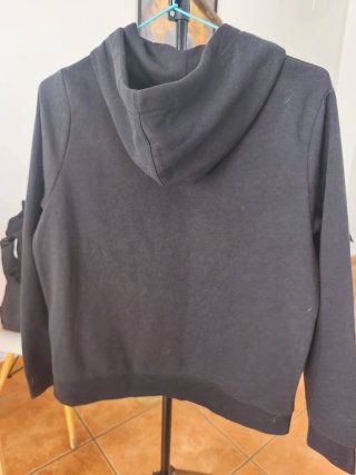 Sudadera Kappa Negra Talla L