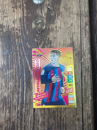 Lote 4 Cromos Adrenalyn 2022-23 Premium Oro