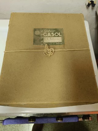 Sombrero de copa Gasol antiguo
