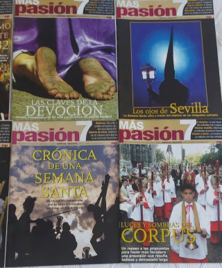 Más Pasión en Sevilla 8 primeros números.