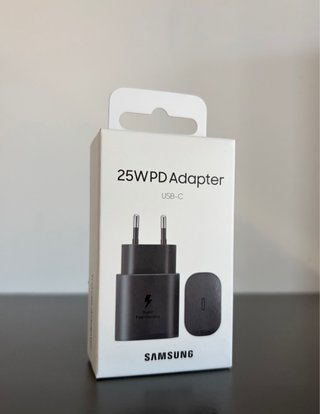 NUOVO Samsung Alimentatore Originale TypeC 25W