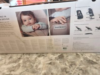 Hamaca BabyBjörn gris (2 fundas)
