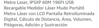 Medidor Láser IPSXP