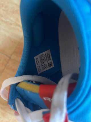 Zapatillas Reebok Azul y Amarillo