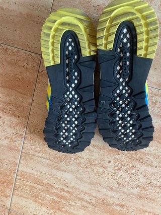 Zapatillas Reebok Azul y Amarillo