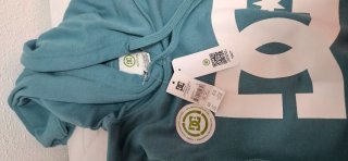 DC SHOES Sudadera con capucha DC STAR Azul Hombre