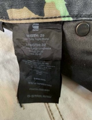 Pantalón de hombre de G-Star Raw (W29/L32)