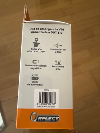 Baliza V16 Homologada Señal Emergencia