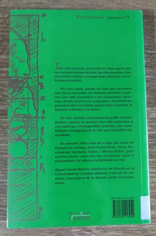 La compasión y la catástrofe (2007) García-Baró