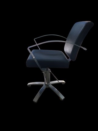 Silla de peluquería elevable y giratoria