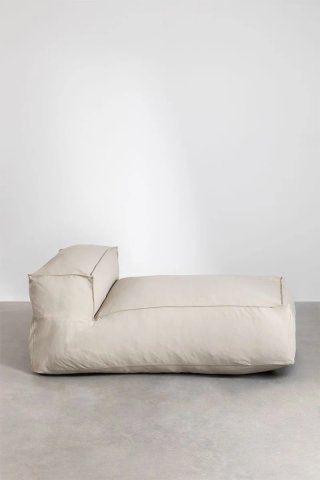 Sillón chaise longue de jardín en tela Dojans