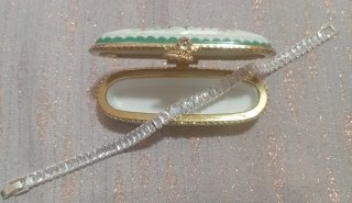 Bracciale tennis stile retrò