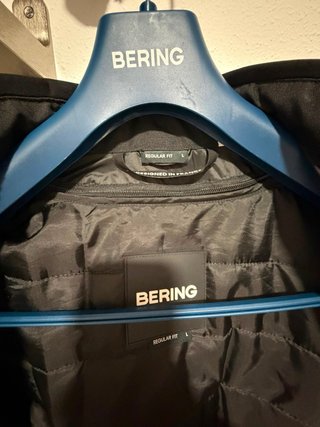 Chaqueta Moto Bering Negra y Roja