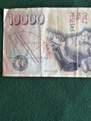 Banconota 10000 Pesetas Spagna