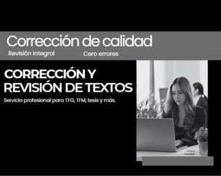 Corrección de TFG, TFM y Textos | Revisiones