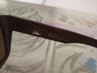 Gafas de sol madera efecto espejo