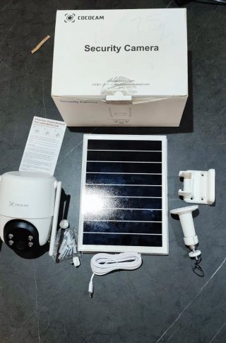 Smart Camera COCOCAM con Pannello Solare e SIM