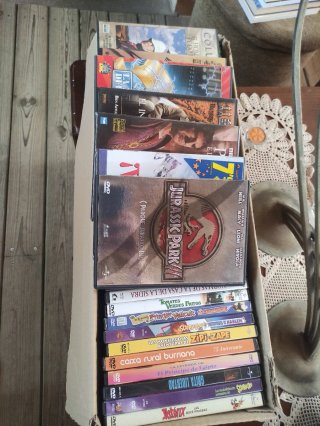 Lote 55 DVDs Películas de todos los géneros.