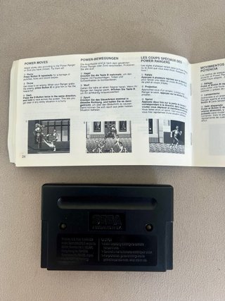 Mighty Morphin Power Rangers - Mega Drive