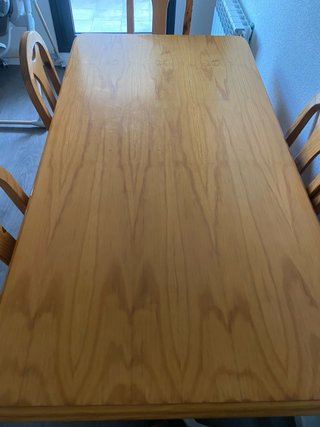 Mesa de comedor extens. de madera ¡URGE VENTA!