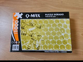Puzzle Q-Max Dorado Panal de Miel 1000 Piezas