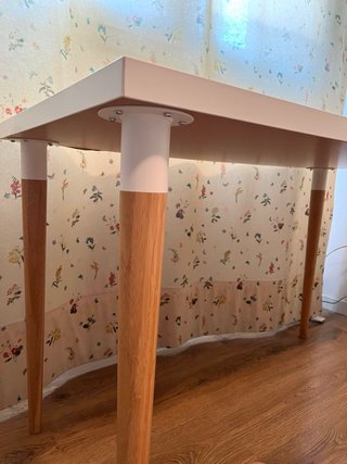Escritorio 120cm madera roble y bambú